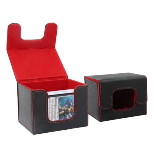 PATPAT Cards Organizer Box PU Hard Shell Storage Box for Casino Cards Game Cards Magnetic Closure Design Card Storage Box Tabletop Game Cards Holder, 104x85x80mm PATPAT Cards Organizer Box PU Hard Shell Storage Box for Casino Cards Game Cards Magnetic Closure Design Card Storage Box Tabletop Game Cards Holder, 104x85x80mm